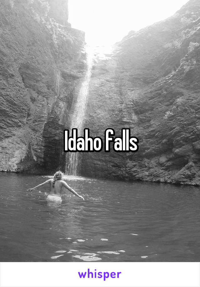 Idaho falls