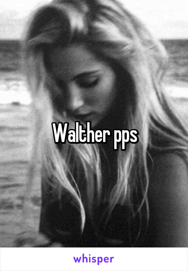 Walther pps