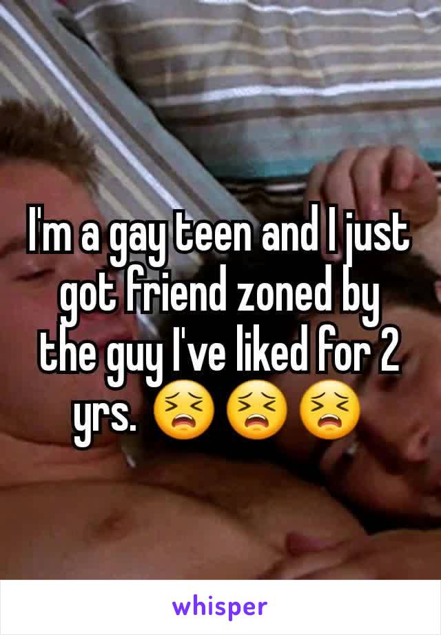 I'm a gay teen and I just got friend zoned by the guy I've liked for 2 yrs. 😣😣😣