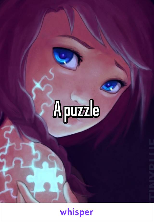 A puzzle 