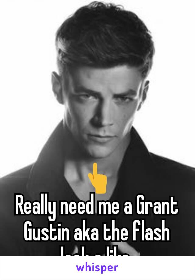 👆
Really need me a Grant Gustin aka the flash look a like 