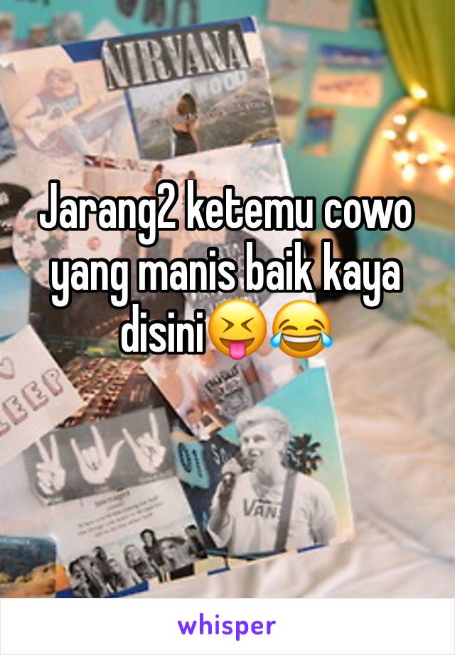 Jarang2 ketemu cowo yang manis baik kaya disini😝😂