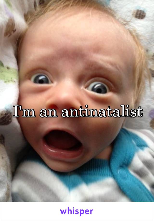 I'm an antinatalist