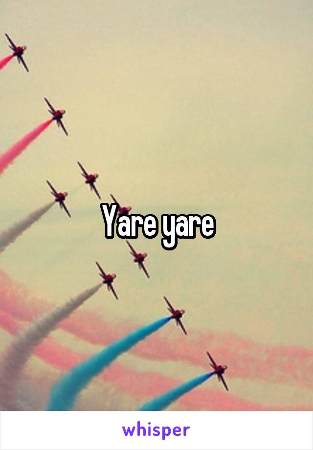 Yare yare