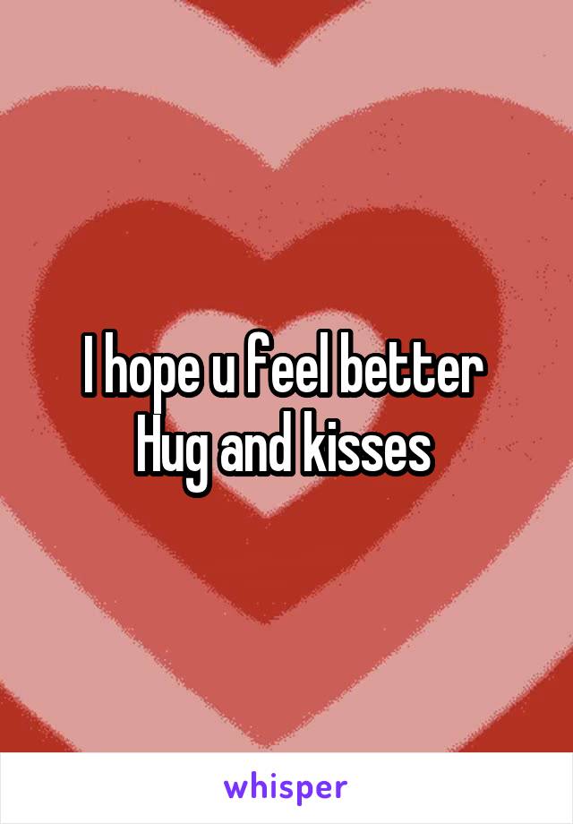 feel better hug