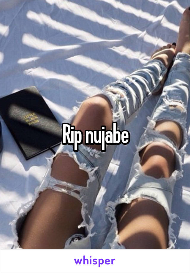 Rip nujabe