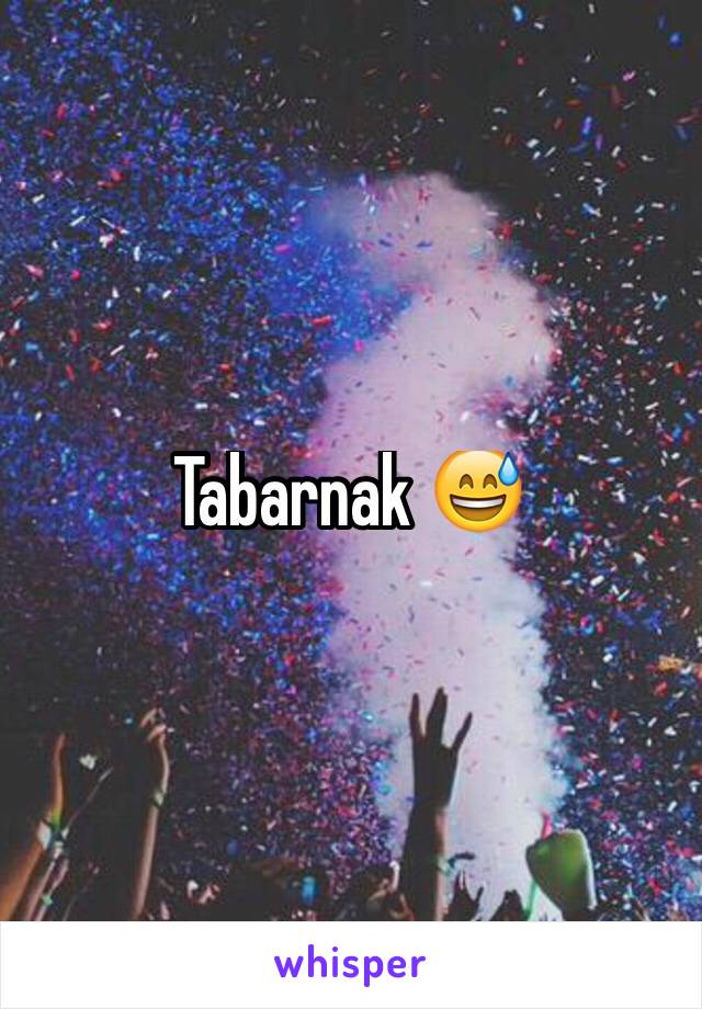 Tabarnak 😅