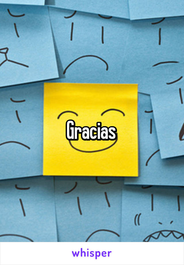 Gracias 