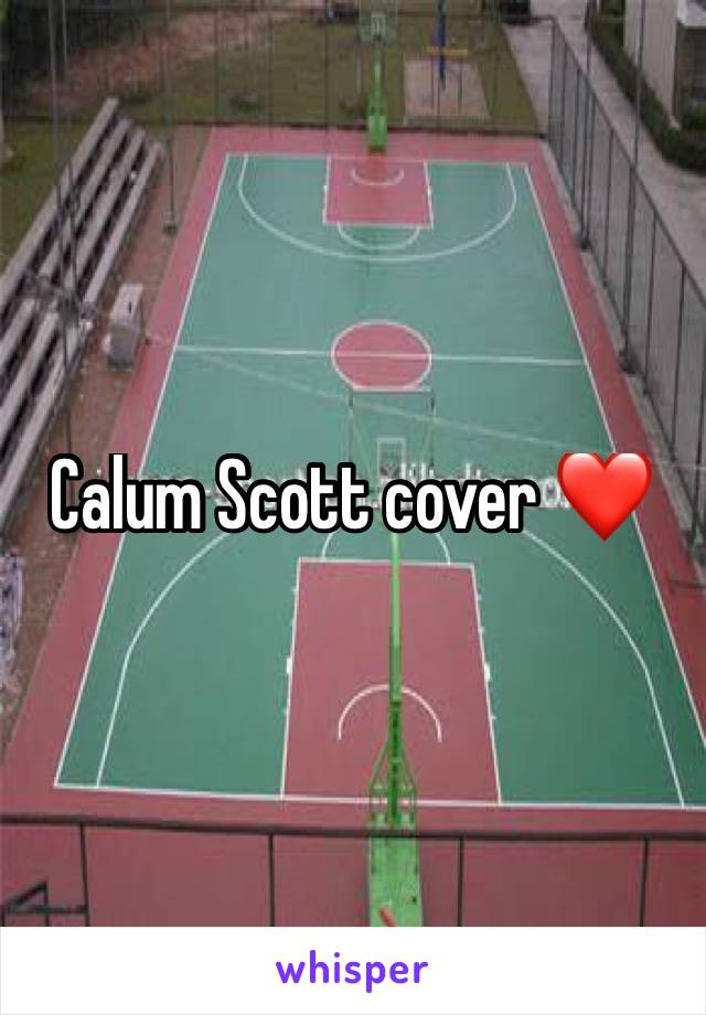 Calum Scott cover ❤