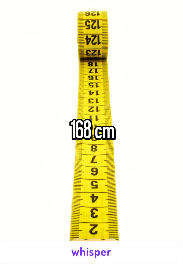 168 cm