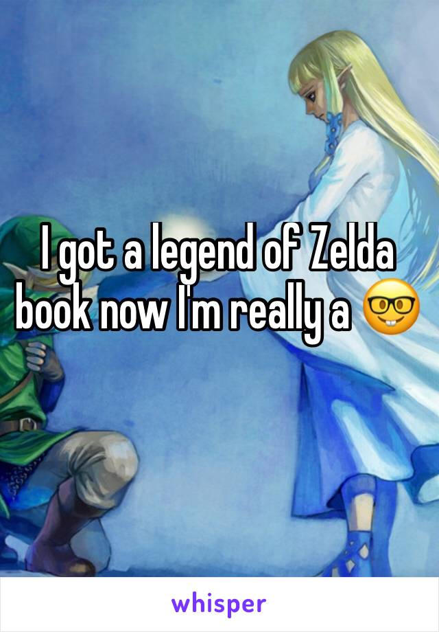 I got a legend of Zelda book now I'm really a �� 
