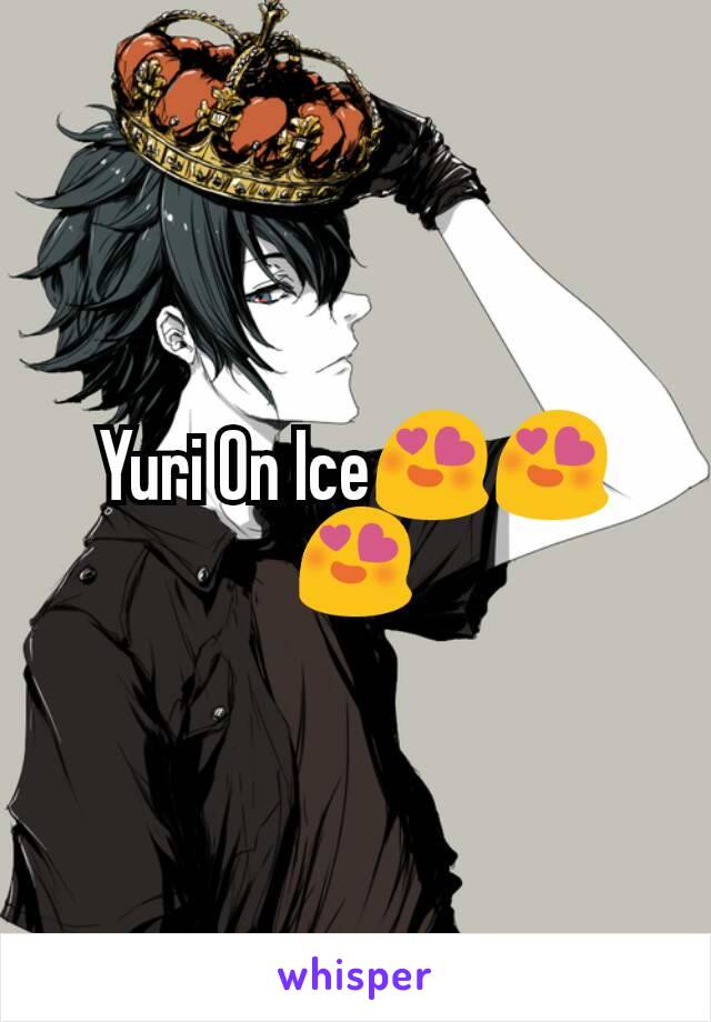 Yuri On Ice😍😍😍