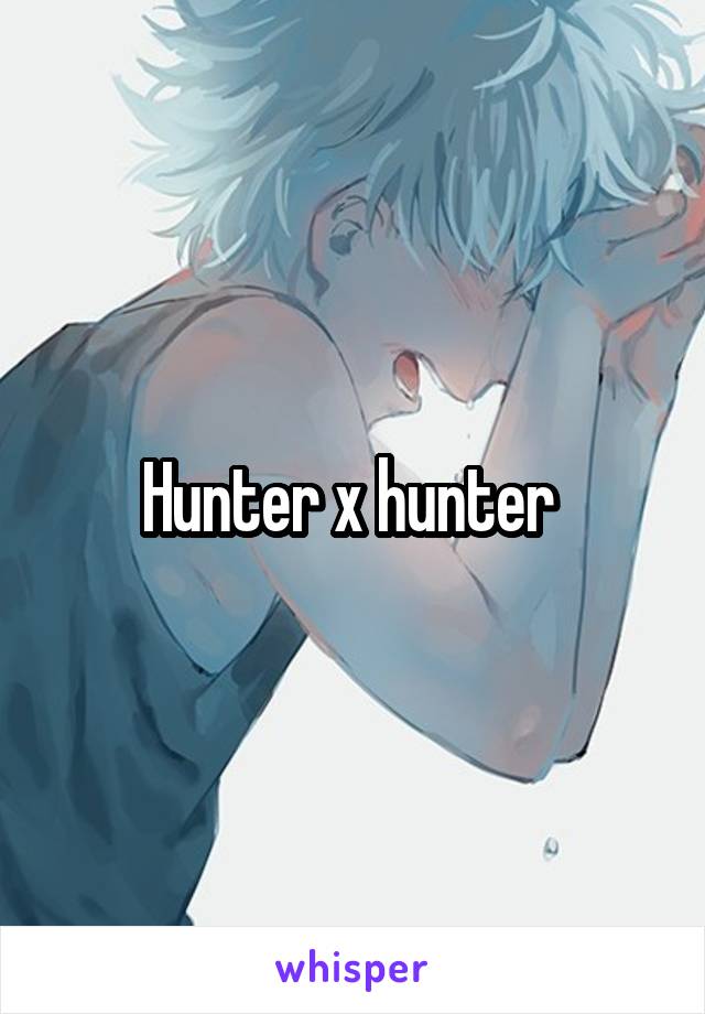 Hunter x hunter 