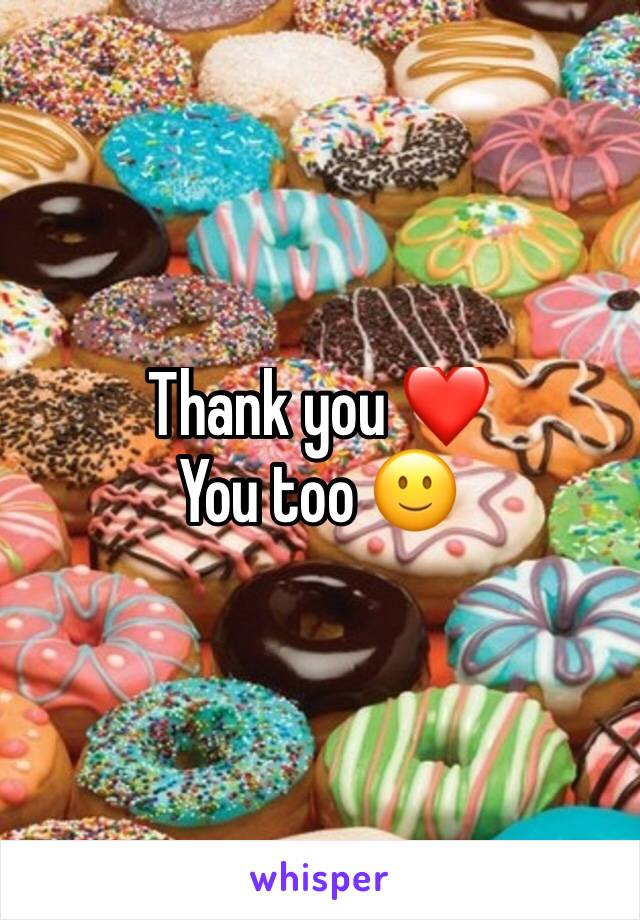Thank you ❤
You too 🙂