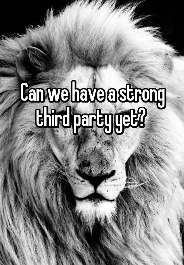 can-we-have-a-strong-third-party-yet