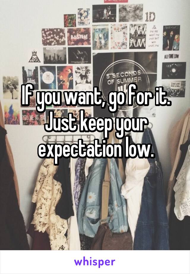 If you want, go for it. Just keep your expectation low.
