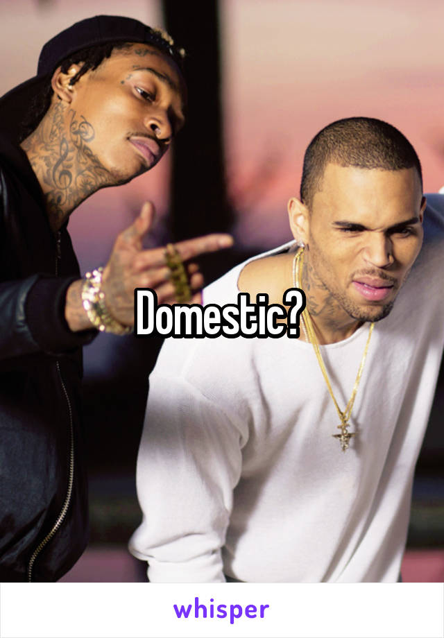 Domestic? 