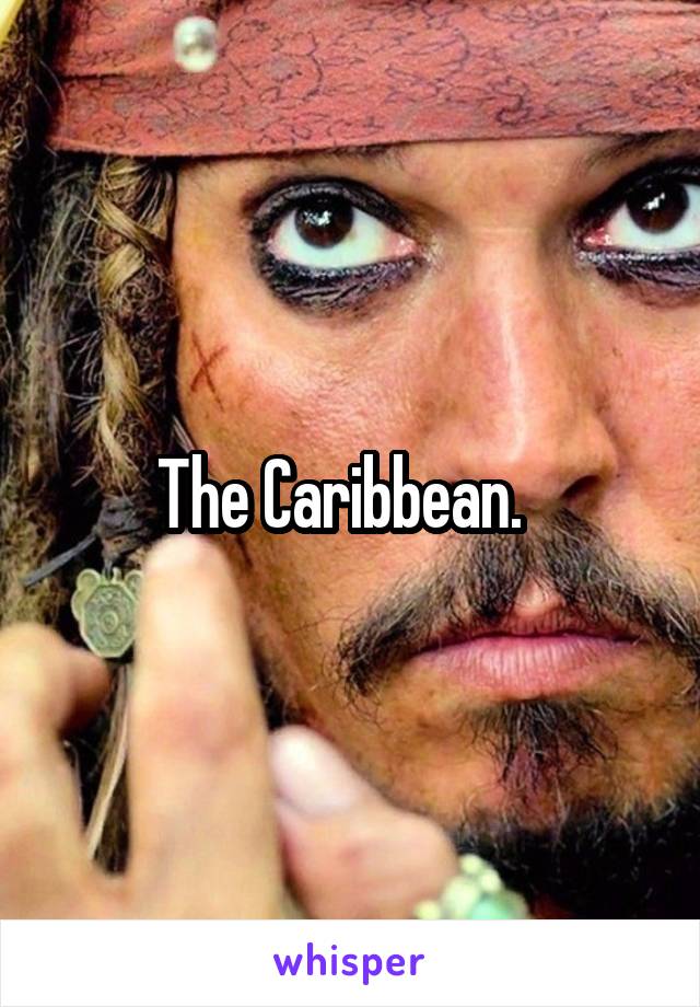 The Caribbean.  