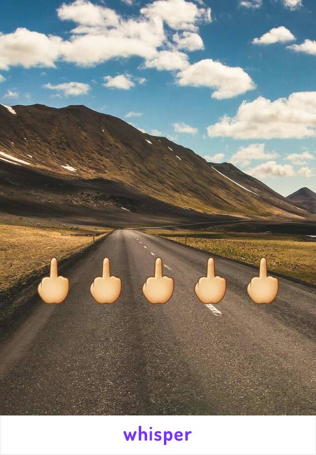 🖕🖕🖕🖕🖕