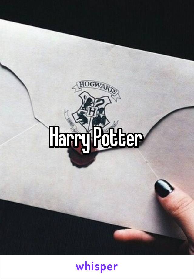 Harry Potter 