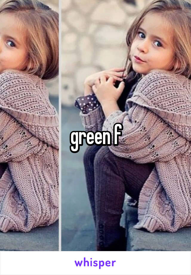 green f