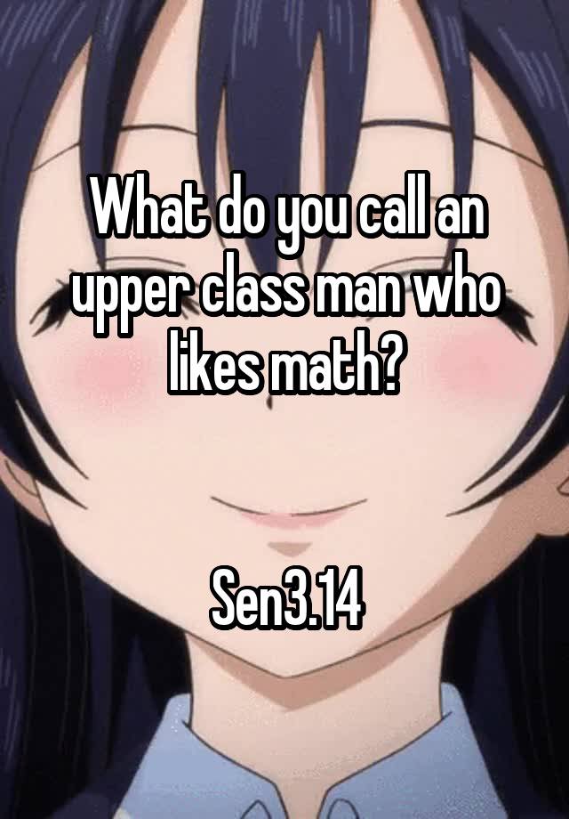 what-do-you-call-an-upper-class-man-who-likes-math-sen3-14