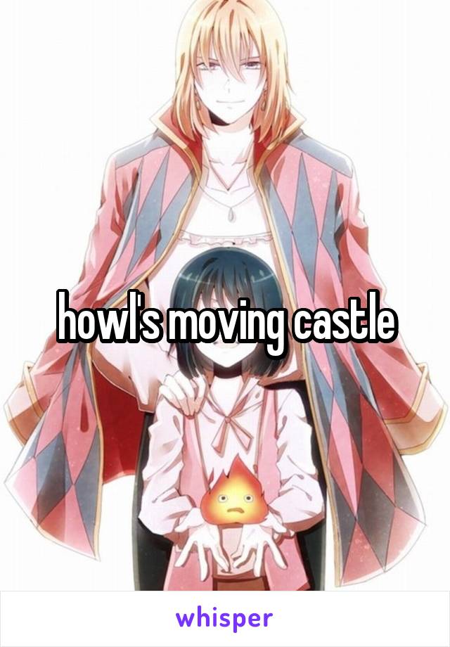 howl's moving castle