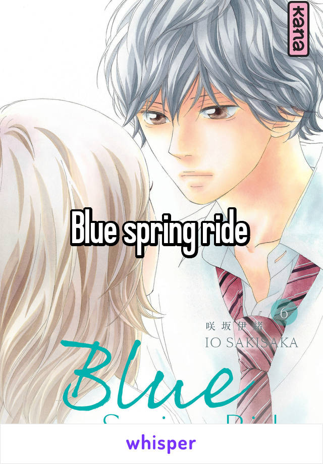 Blue spring ride 