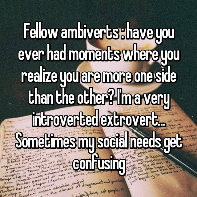 21 Surprising Confessions From Ambiverts