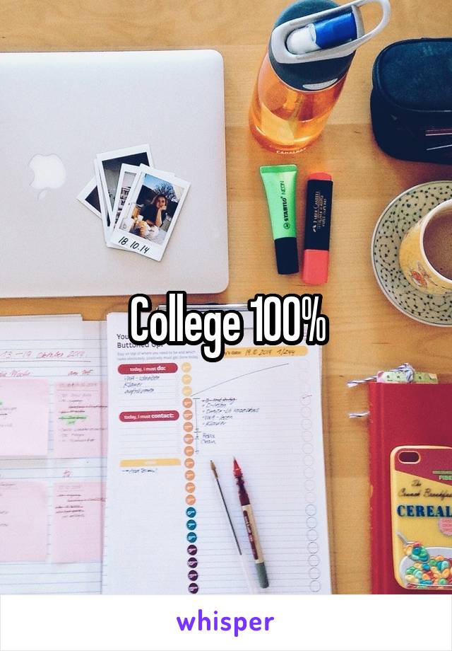 College 100%