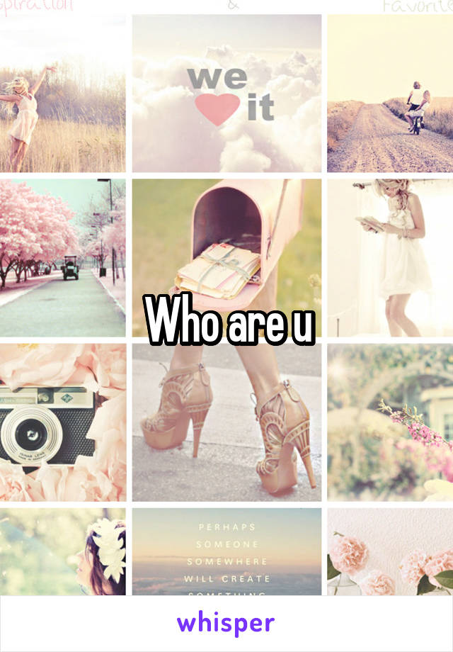Who are u
