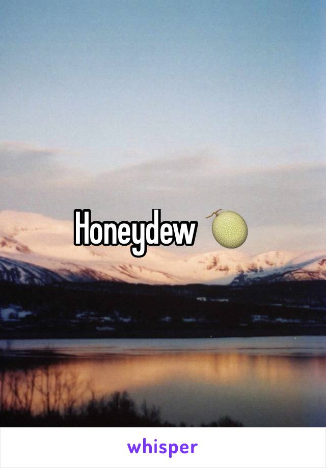 Honeydew 🍈 