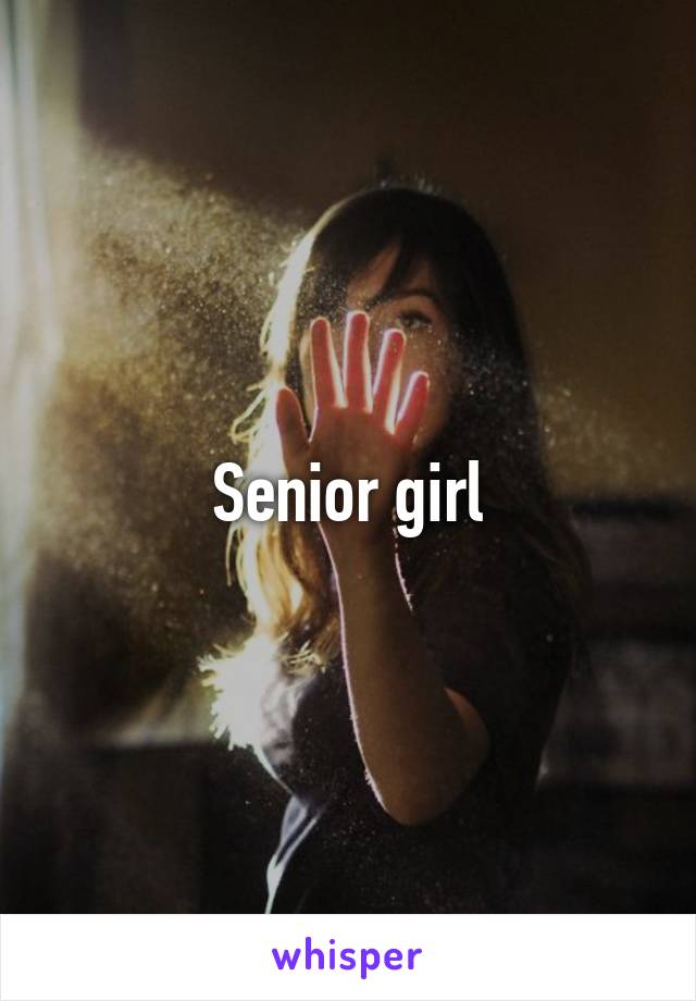 Senior girl