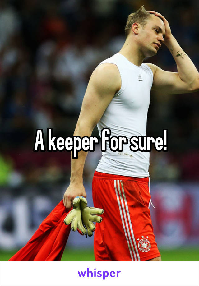 A keeper for sure!