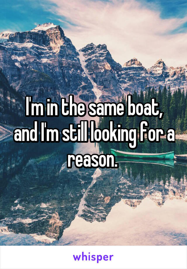 I'm in the same boat, and I'm still looking for a reason. 