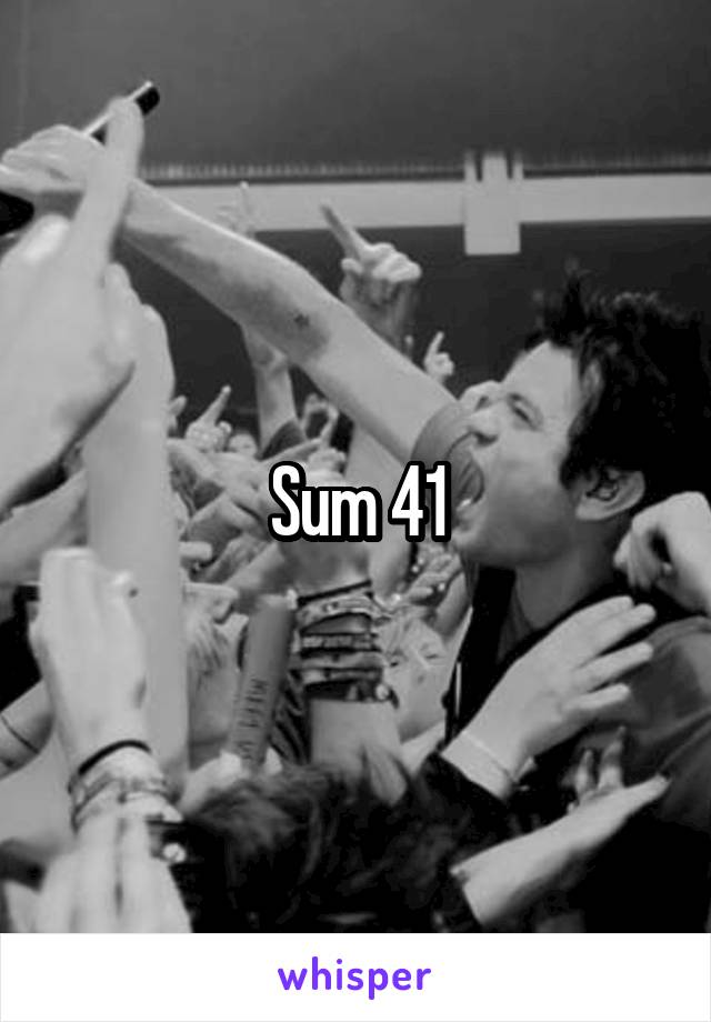 Sum 41