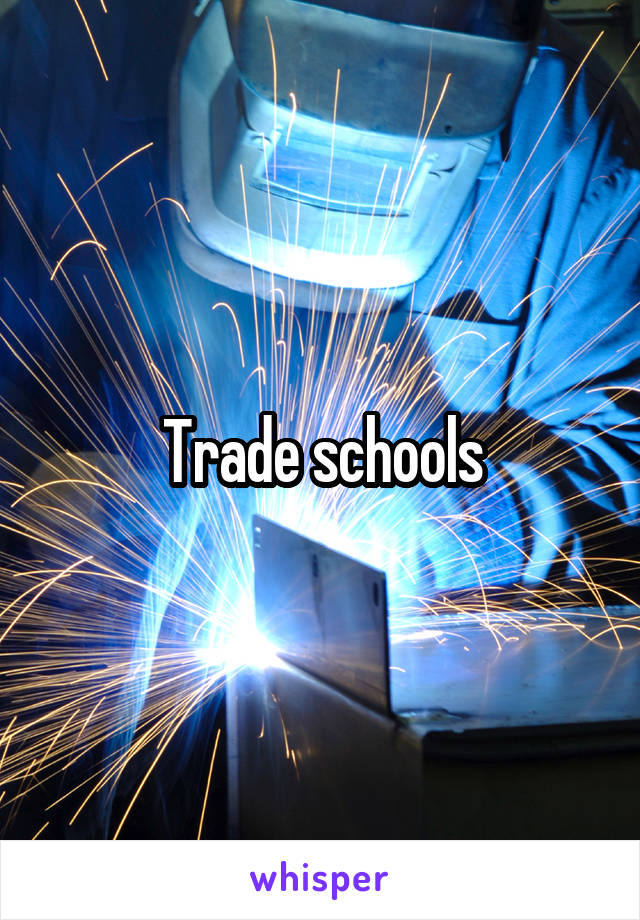 Trade schools