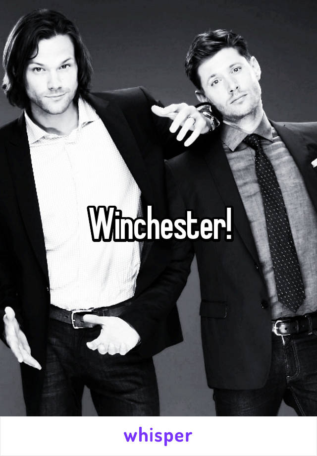 Winchester!