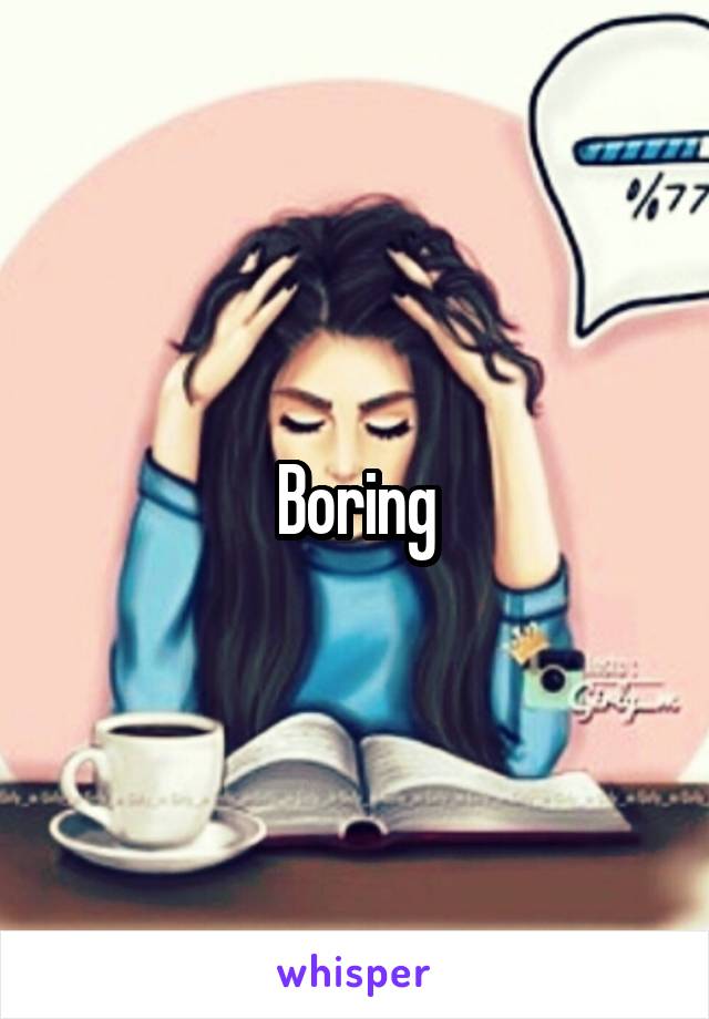 Boring