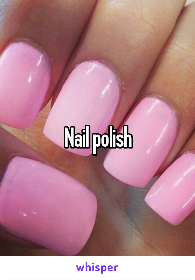 Nail polish