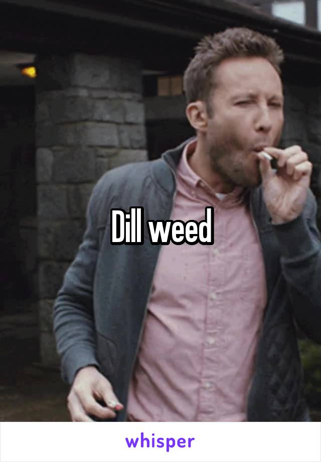 Dill weed