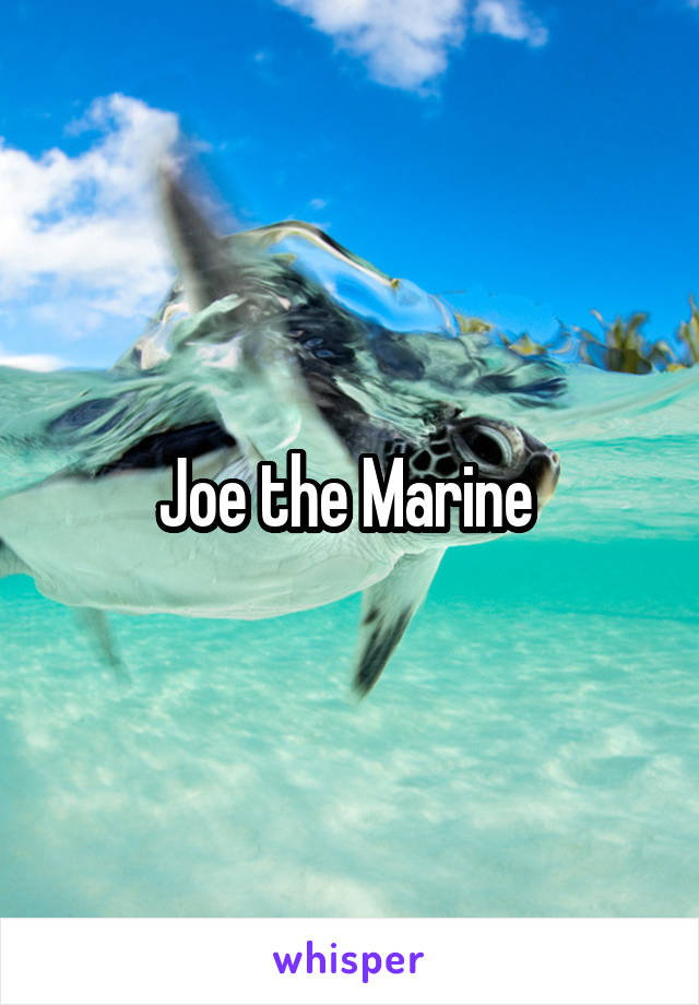 Joe the Marine 