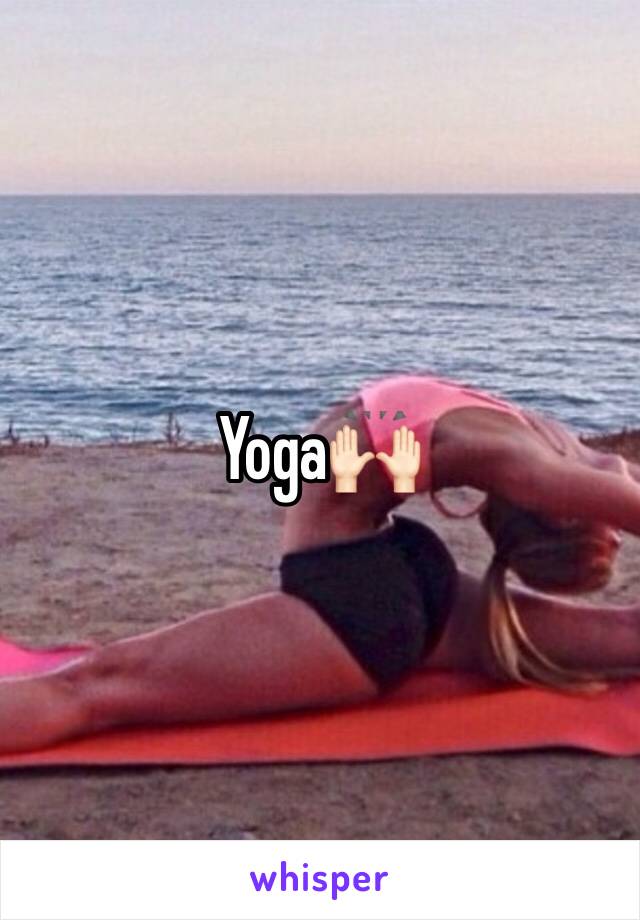 Yoga🙌🏻