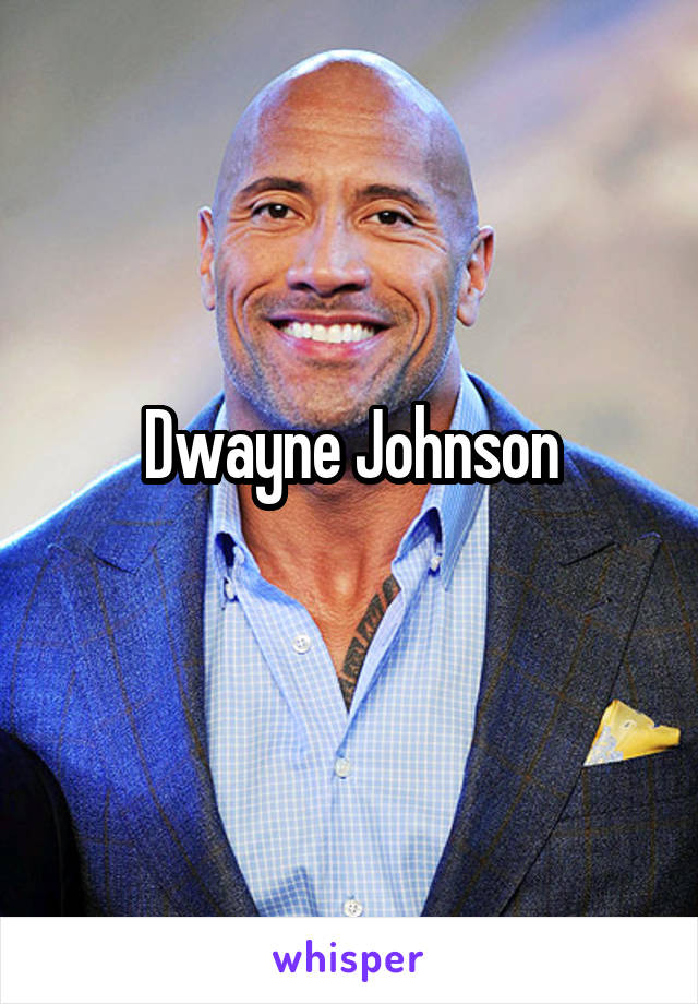 Dwayne Johnson
