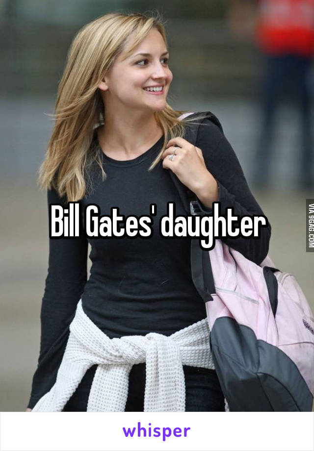 Bill Gates' daughter