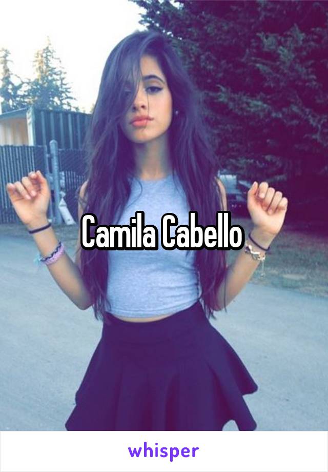 Camila Cabello 