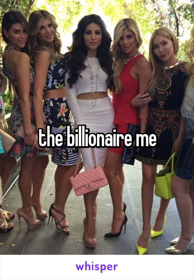 the billionaire me