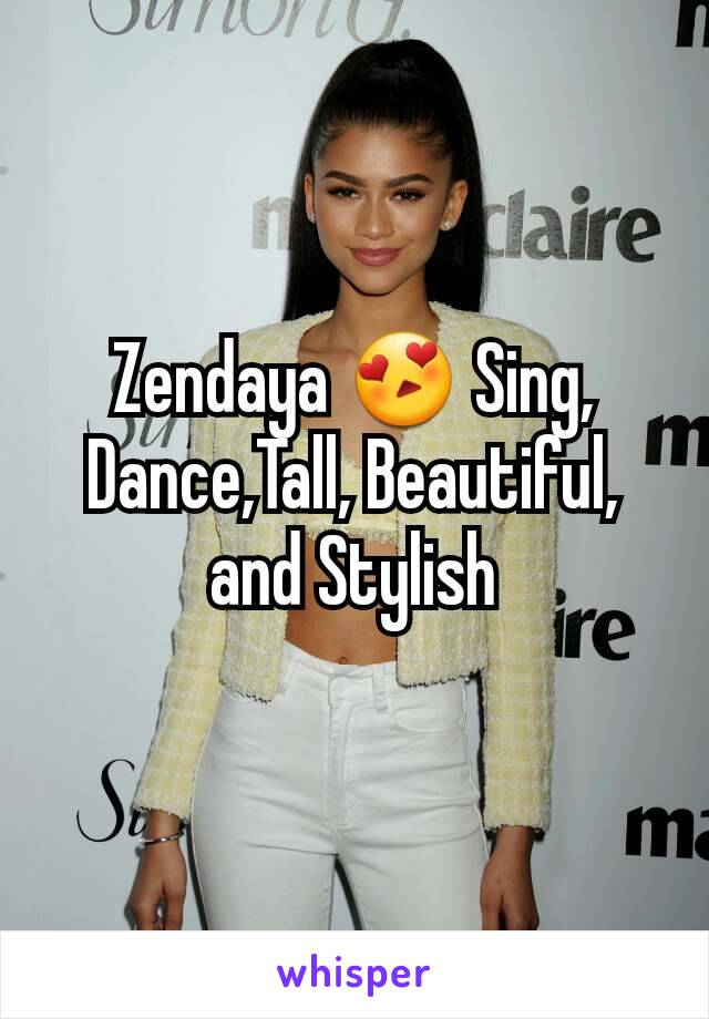 Zendaya 😍 Sing, Dance,Tall, Beautiful, and Stylish