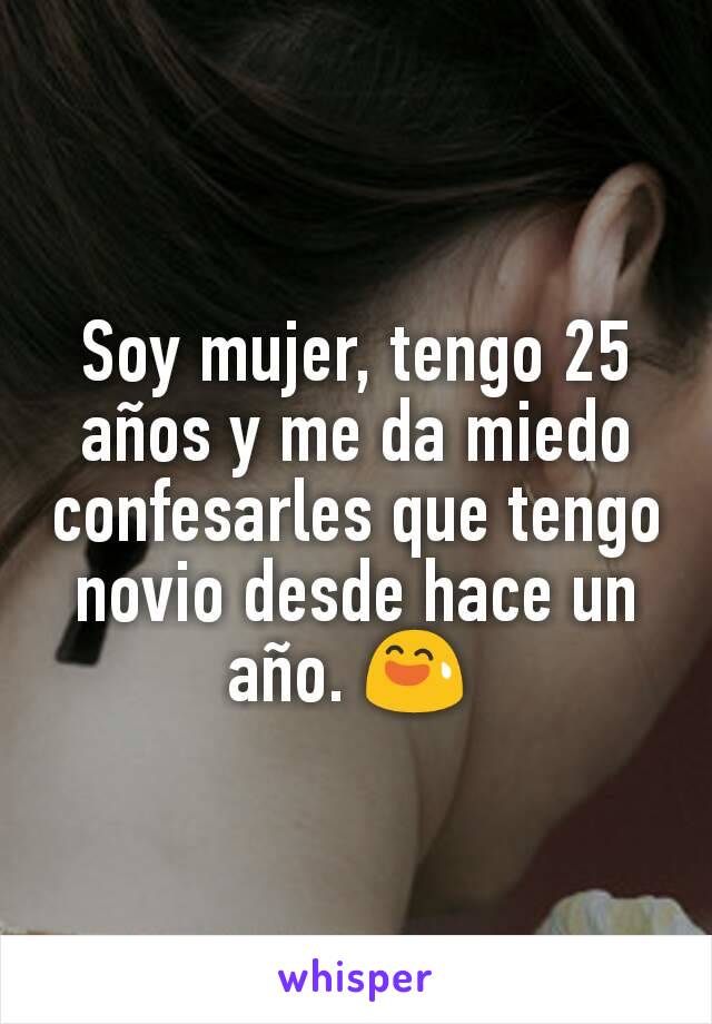 Soy mujer, tengo 25 años y me da miedo confesarles que tengo novio desde hace un año. 😅 