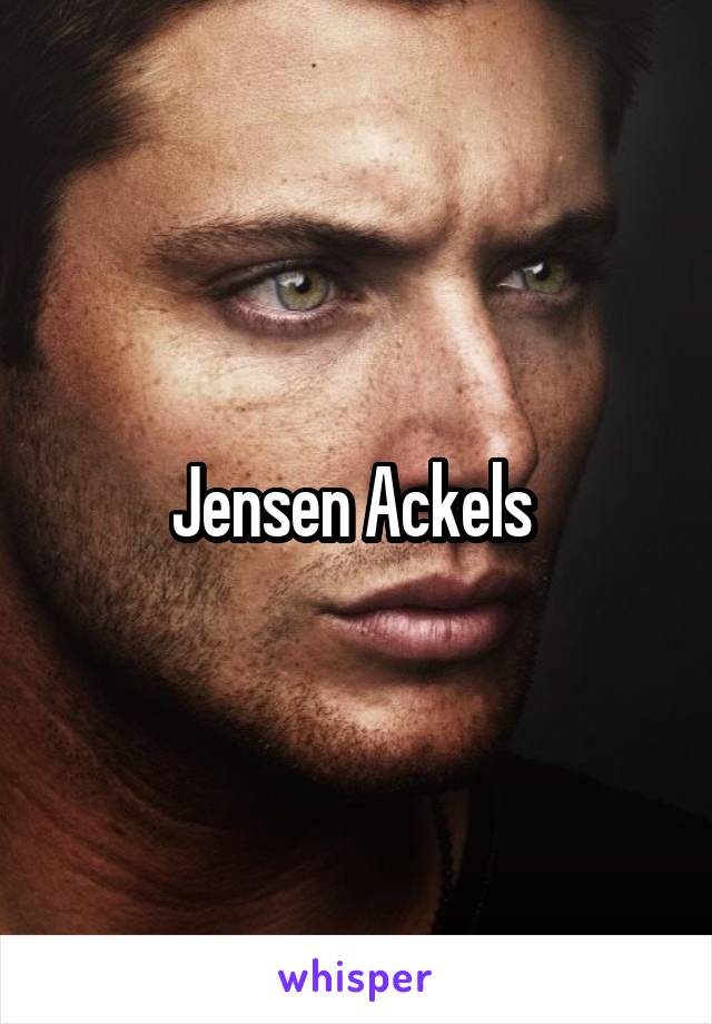 Jensen Ackels 